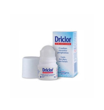 DRICLOR ANTIPERSPIRANT ROLL ON 20ml For excessive sweating