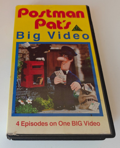 Postman pat big video vhs - postman, pat's