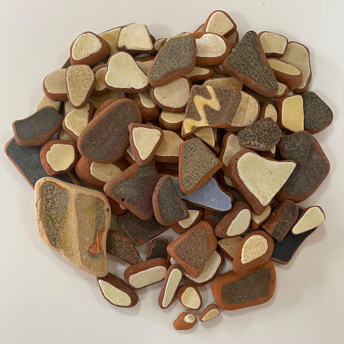 Sea pottery pieces teracotta - sea,