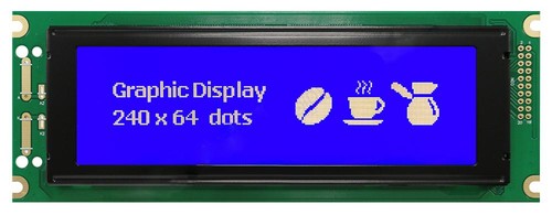 Lcd display module 240x64 - display, module,