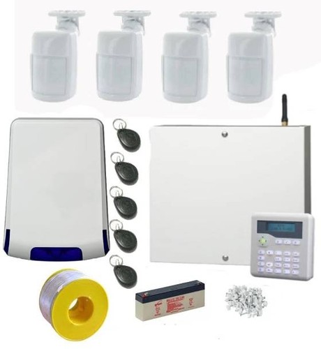 Wired burglar alarm system - burglar,