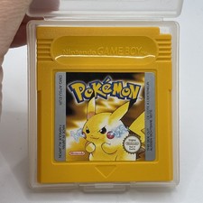 Pokemon Yellow Version Nintendo Gameboy Genuine Near Mint Condition With Case