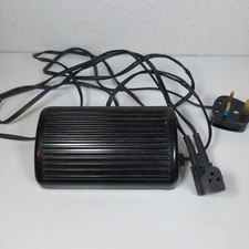 Singer Sewing Machine Electronic Foot Pedal & Lead UK 3 Pin Plug CR309 Used 