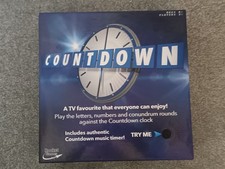 Countdown Board Game By Rocket Games Missing 1 Pencil...2014