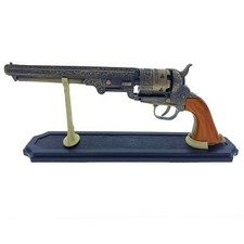	US Decorative Western Style Navy Revolver Display	