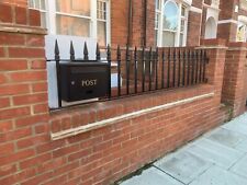 Low Wall Steel railings, Metal