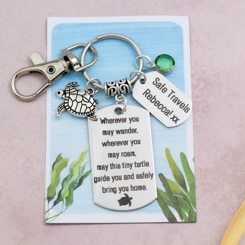 Personalised travel turtle - personalised,