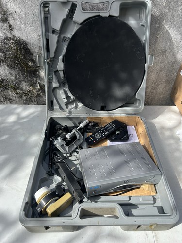Portable satellite system - system, with