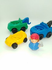 FISHER PRICE 2 TOW TRUCKS CAR