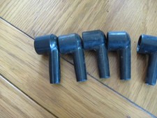 4x Vintage Bosch Spark Plug Lead End Cap EM/W 10/18, VW  FORD Audi