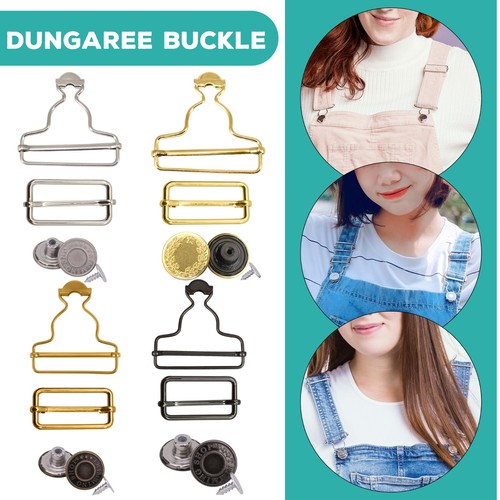 10x dungaree buckle fastener - 2-10x,