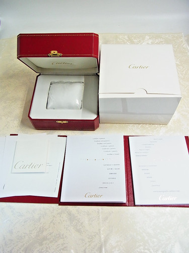 Cartier empty watch - cartier, genuine