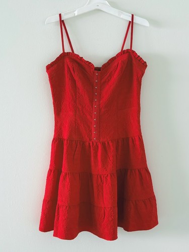 Betsey johnson red mini dress - betsey,