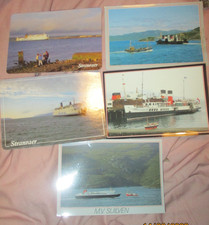 5 X Shipping  Postcards
