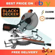 Mitre Saw Sliding Compound  - 254MM 10 inch 240v Black & Decker (Free Blade)