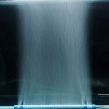 Aquarium Bubble Wall Tube  Stone Bar Fish  Airstone Diffuser Cylinde G1F4