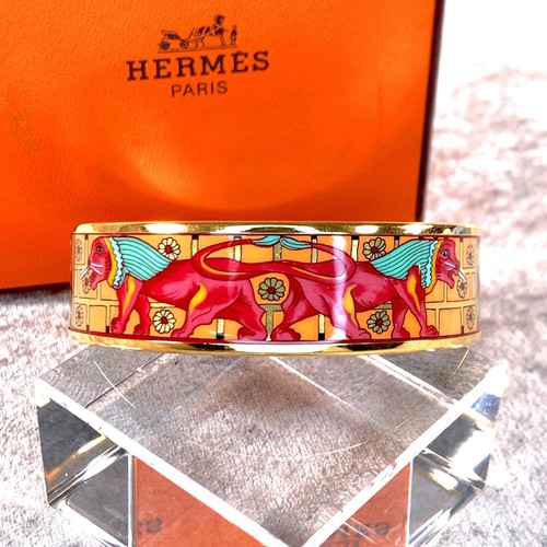 Vintage hermes bangle bracelet - hermes,