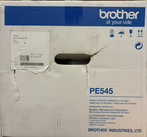 Brother pe545 embroidery - -,