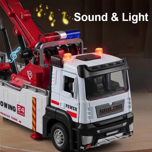 Tow truck metal alloy - truck,
