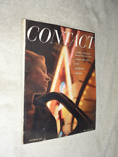 CONTACT MAGAZINE. OCTOBER