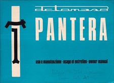 1971 De Tomaso Pantera Owners