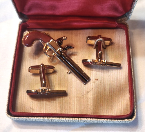 1940 pioneer cufflinks tie - pioneer, &