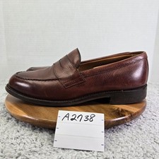 Joseph Cheaney Howard R 5203 Mahogany Brown Studded Penny Loafer Mens UK11 US12