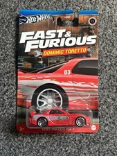 Hot Wheels Fast & Furious - 1995 Mazda RX-7 - Dominic Toretto