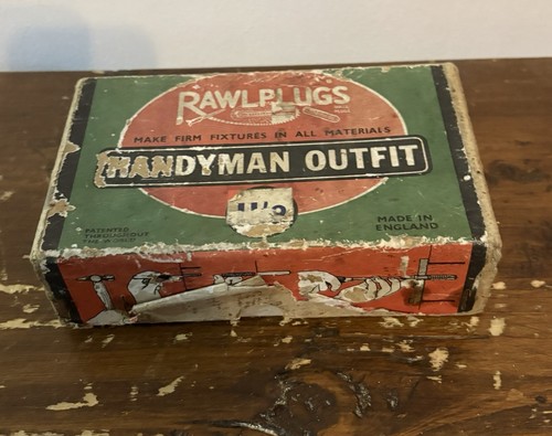 Vintage rawlplugs handyman - vintage,