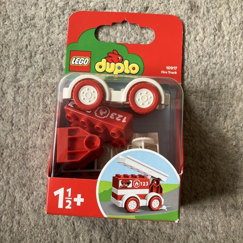 Lego duplo fire engine truck - fire,