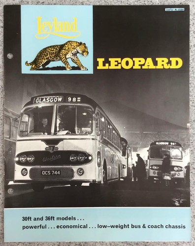 Leyland leopard bus coach - leyland,