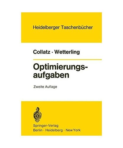 Optimierungsaufgaben w - optimierungsaufgaben,,