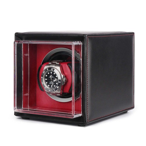Single watch winder black - single,
