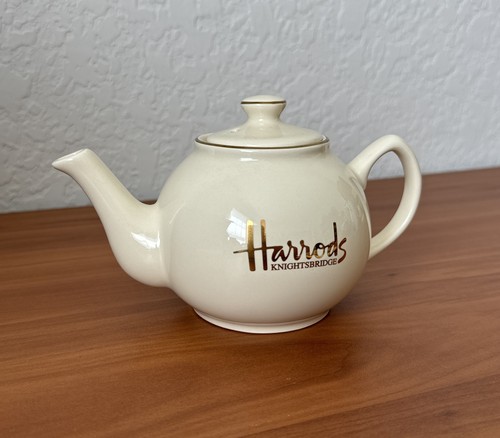 Vtg harrods teapot - vtg,