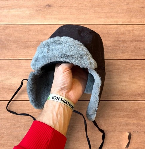 Russian ushanka trapper ear