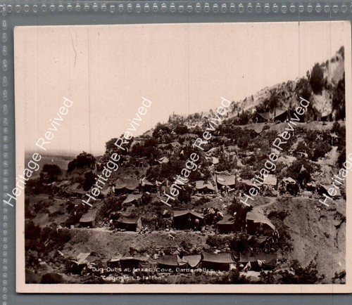 Vintage anzac cove - anzac, dardanelles