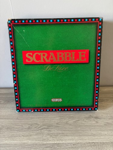 Scrabble deluxe board game - deluxe,