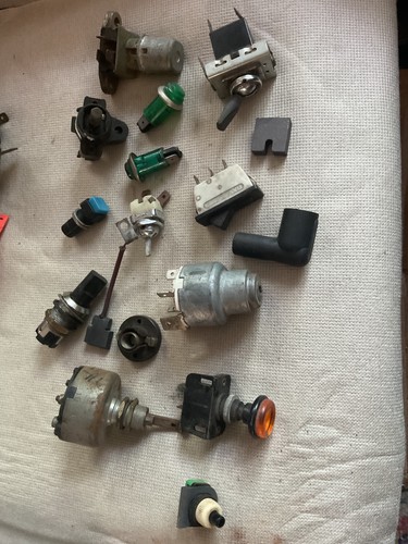 Classic car switches - ,, warning