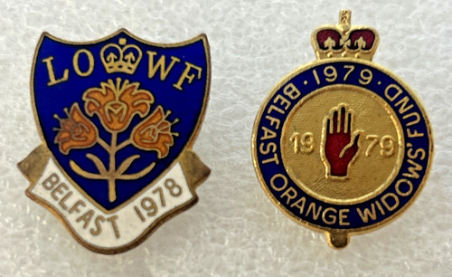 Belfast loyal orange widows - orange,