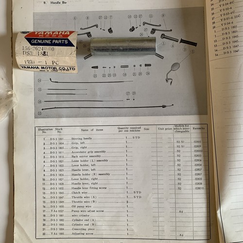 Yamaha wire cable cylinder - yamaha,