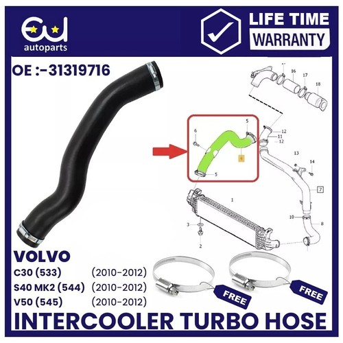 Turbo intercooler hose - turbo,