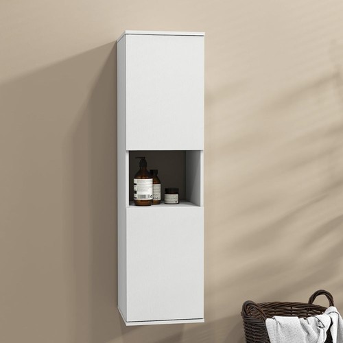Bathroom storage cabinet - cabinet, wall