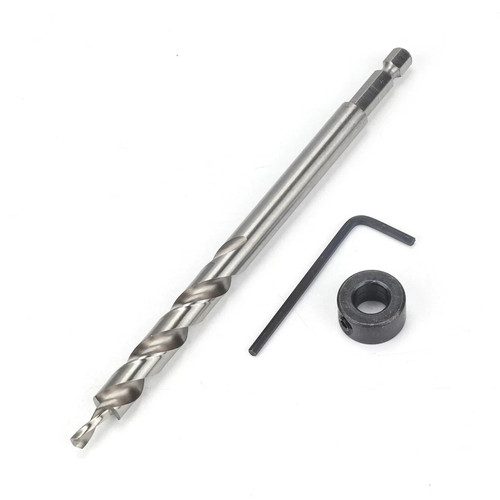 Hex twist step drill bit - hex,