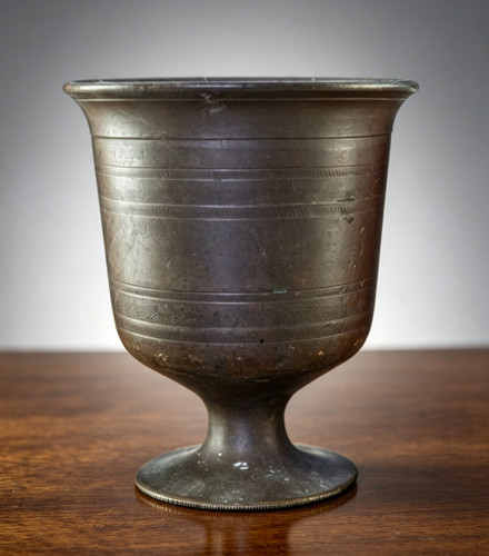 Vintage indian etched bronze - etched,