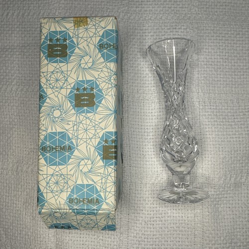 Vintage bohemia crystal bud - vintage,