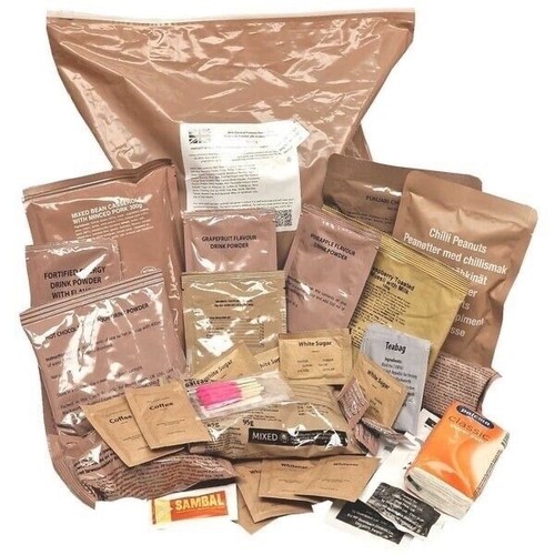 British army ration packs - ration,