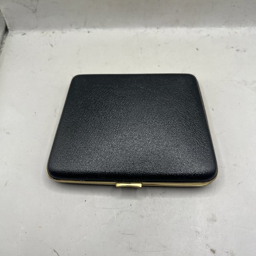 Vintage cigarette case leather - vintage,
