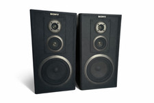 Vintage Sony 3-Way Speakers