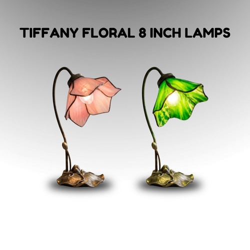 Floral tiffany style table - floral,