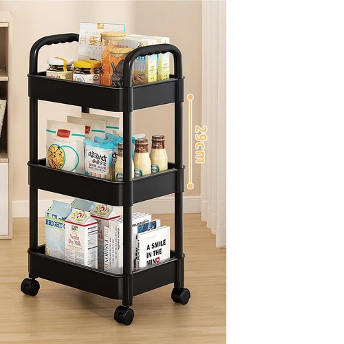 Tier storage trolley - storage, cart
